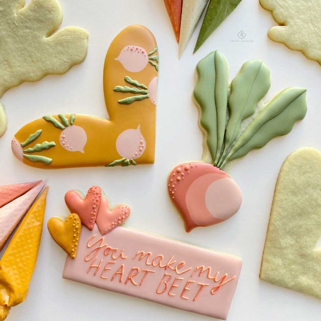 Arlo's Cookies "You Make My Heart Beet" Cutters