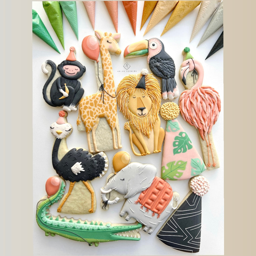 Arlo's Cookie's Party Animals Cookie Cutters | Brighton Cutters LLC