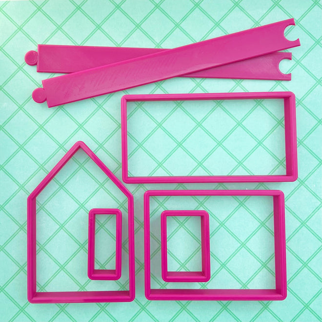 Arlo's Cookie's Gingerbread House Cutter Kit