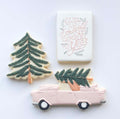 Vintage Car with Tree