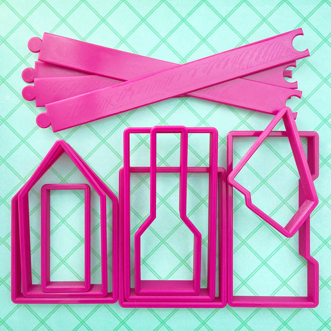 Arlo's Cookie's Gingerbread House Cutter Kit