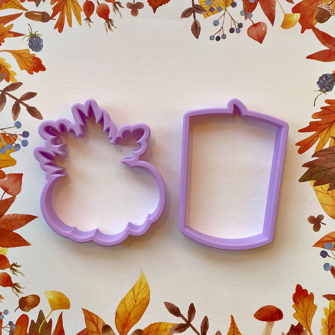 Fall Cookie Class (CC2C) Set of 5 Cookie Cutters