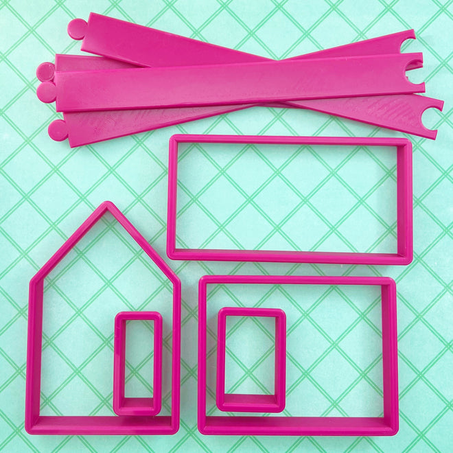 Arlo's Cookie's Gingerbread House Cutter Kit