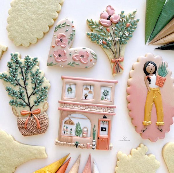 Arlo's Cookies Plant Lover Cookie Cutters | Brighton Cutters LLC