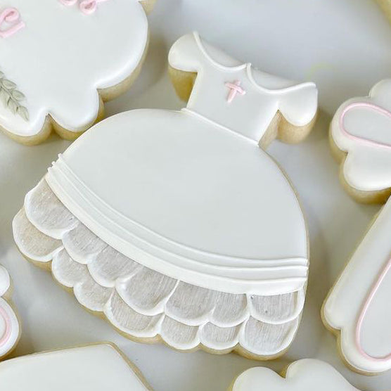 Young Princess Dress Cookie Cutter